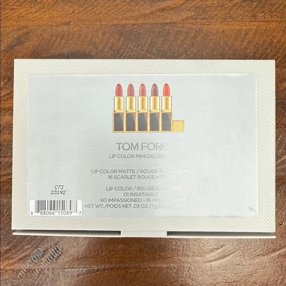 Tom Ford • Bold Lipstick Set of 5